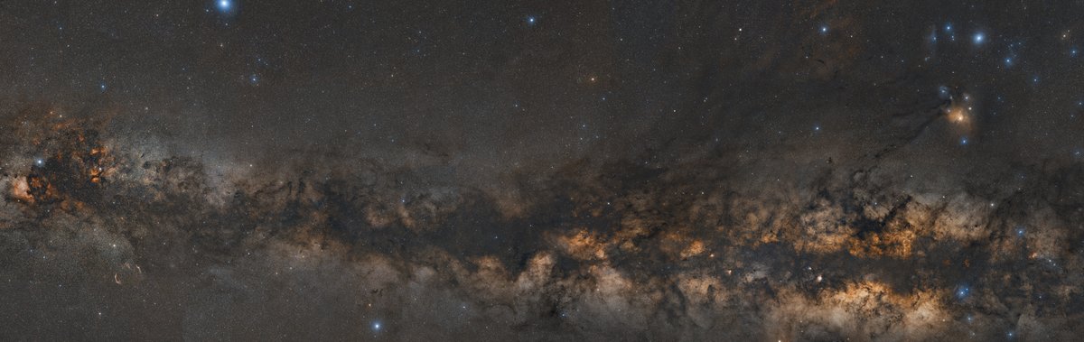 Panorama de Cygnus a Scorpius